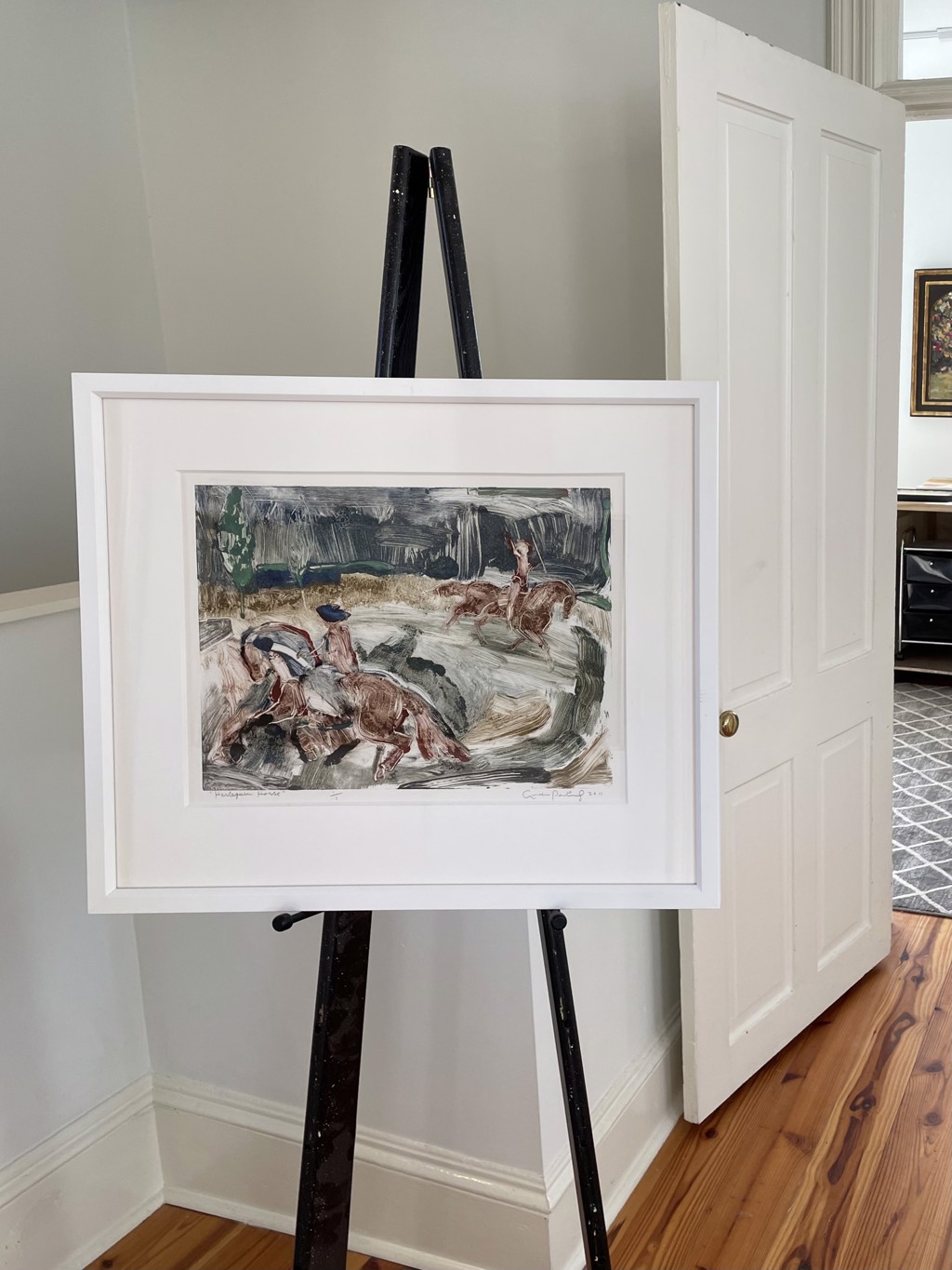 Harlequin Horse by Andrew Portwood