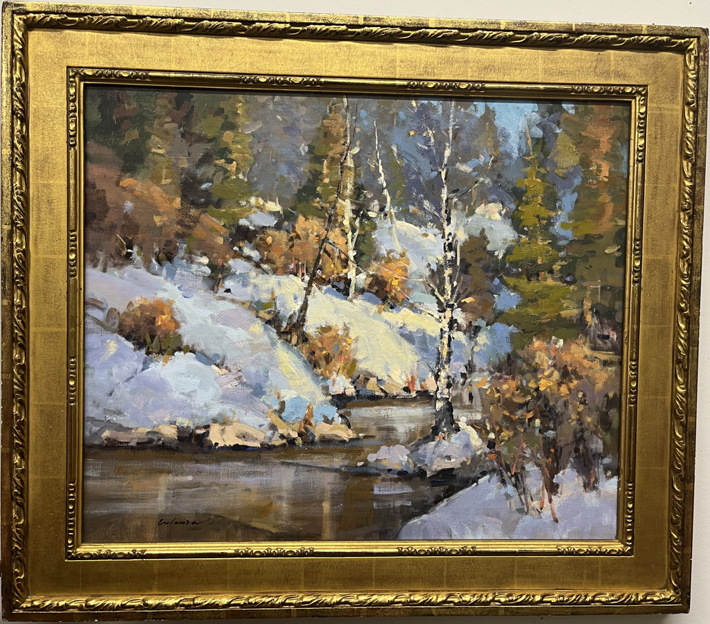 Winter Creek by Gene Costanza