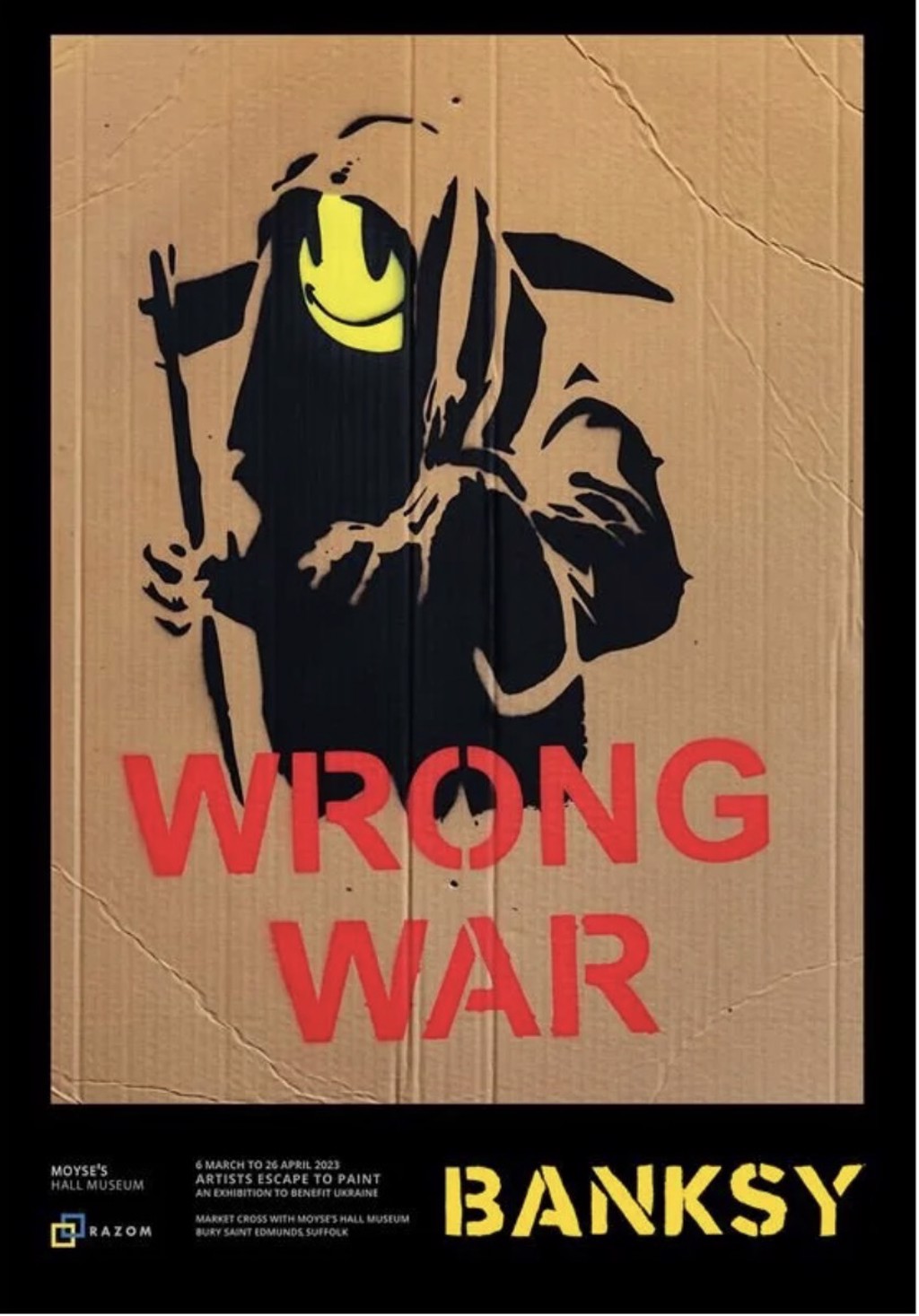 Wrong War by Banksy | Chauvet Arts