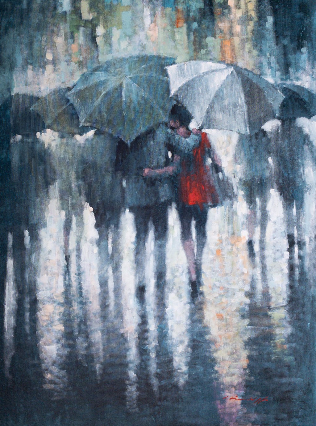 The Red Dress by David Hinchliffe