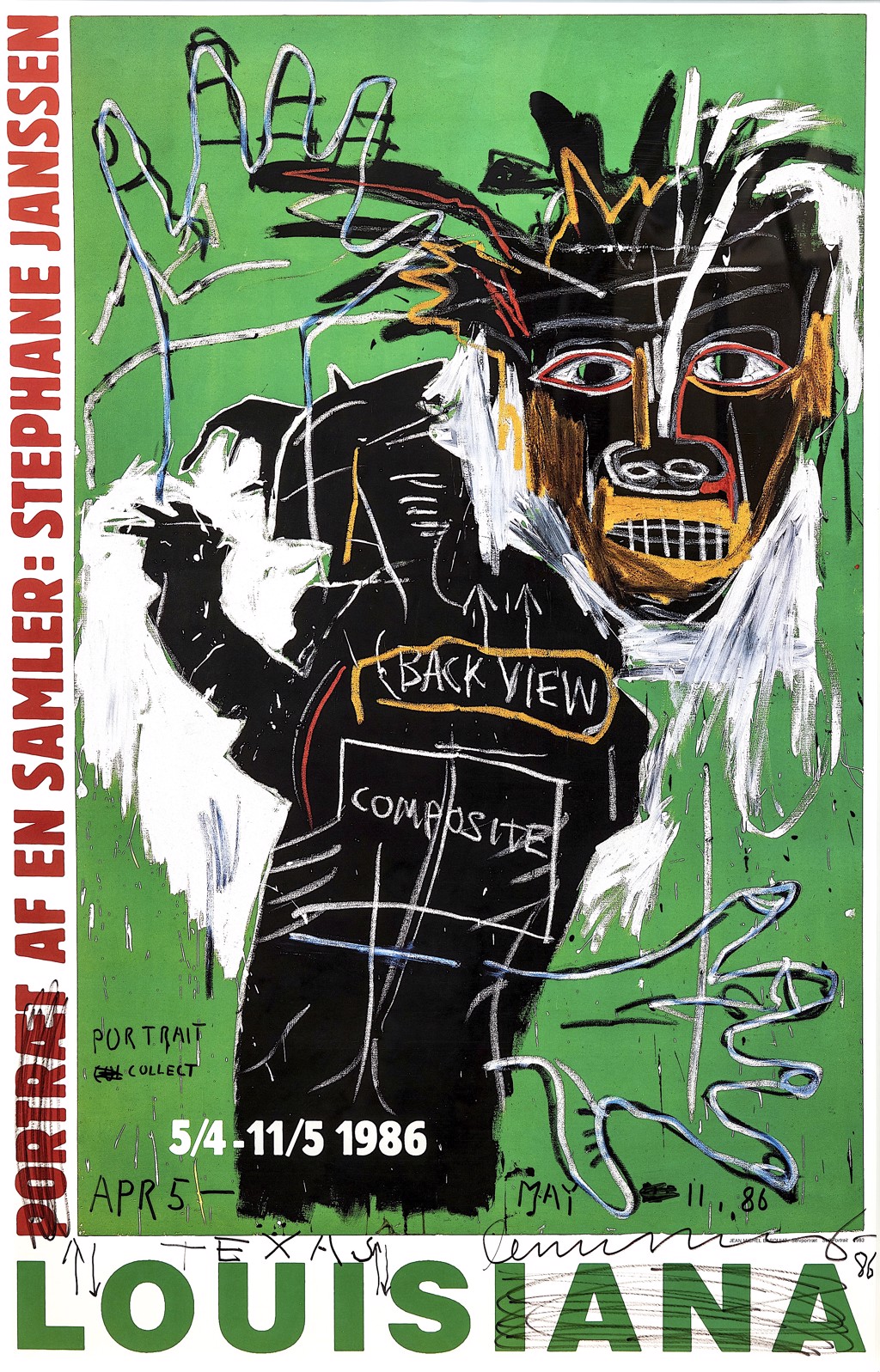 Self Portrait - Portrait of a Collector (with original drawing) by