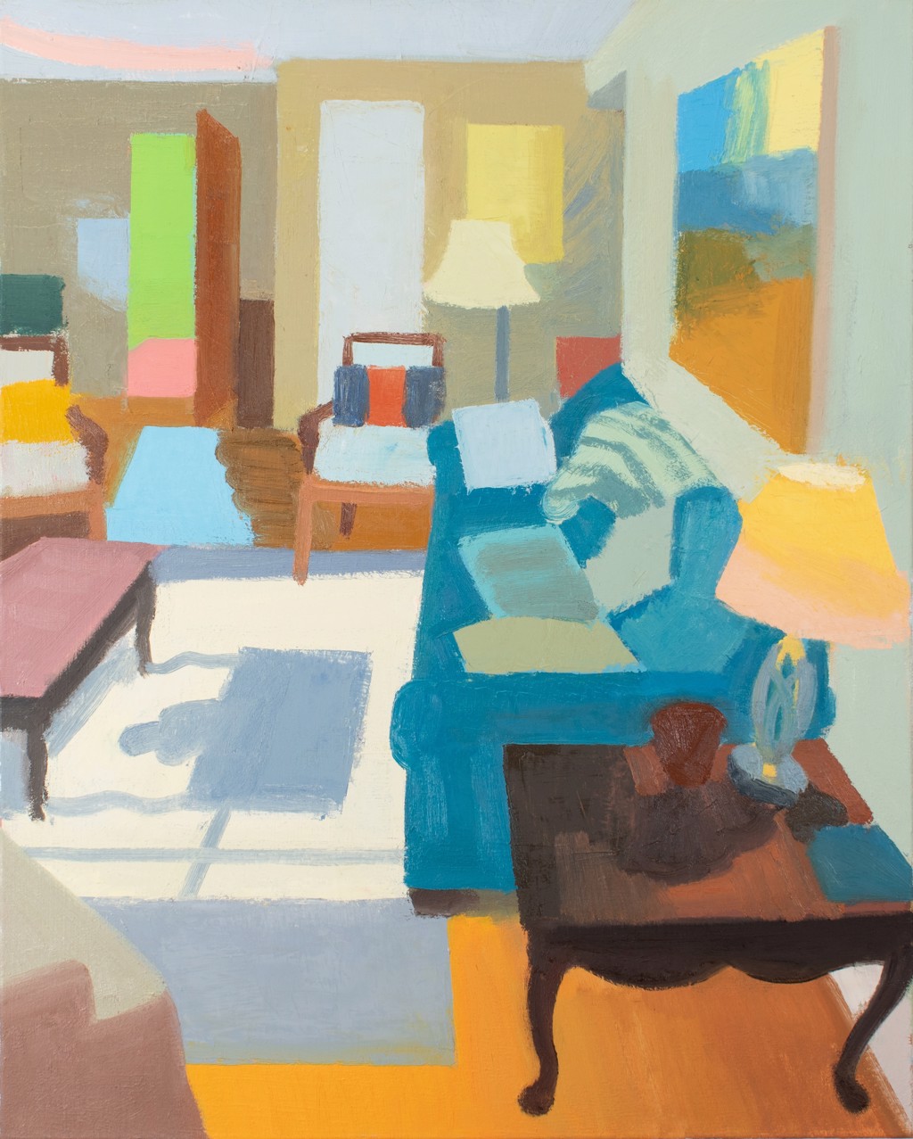 Afternoon Rug Shadow by Benjamin Frederick