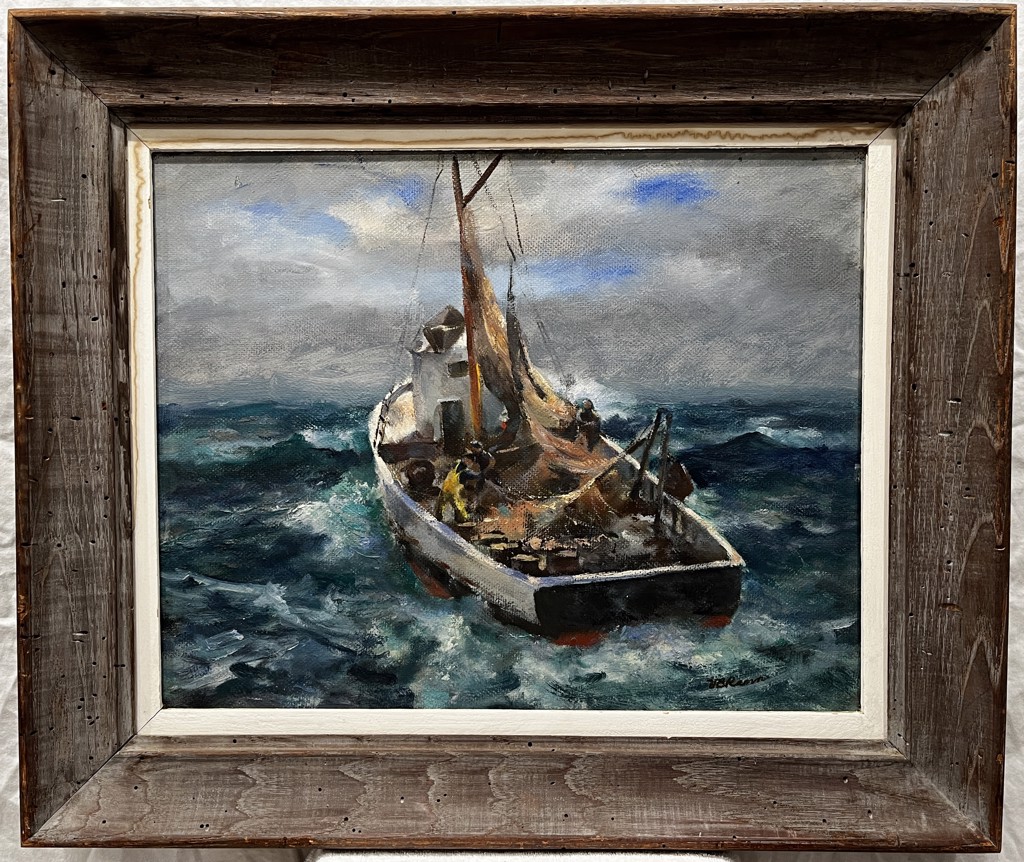 Boat to Sea by Vollian Rann