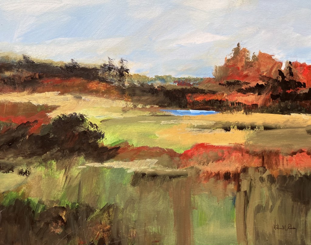 Autumn Landscape by William Crosby | Portland Art Gallery Autumn Landscape by William Crosby | Portland Art Gallery