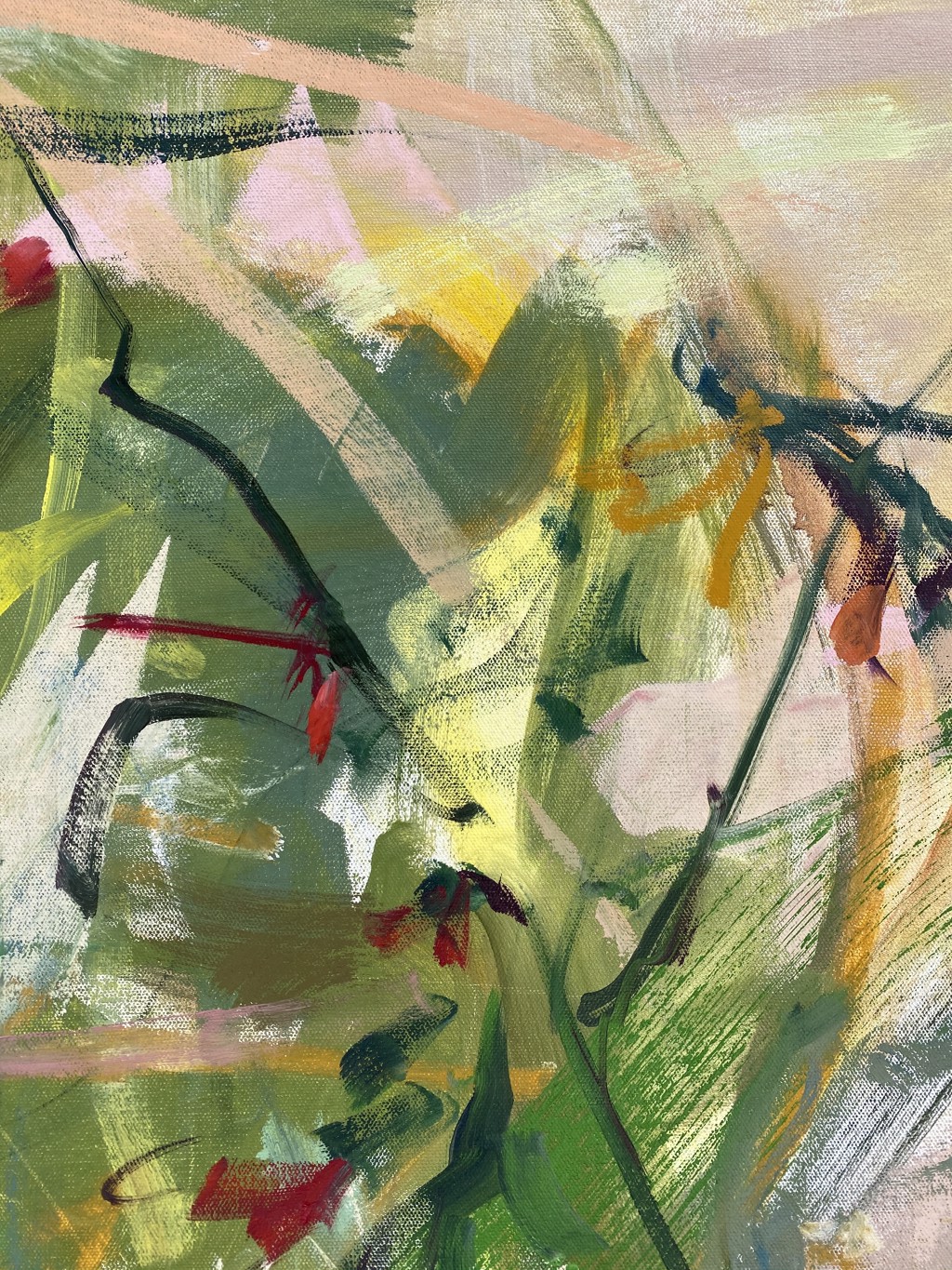 Hostas and Salvia by Marissa Vogl