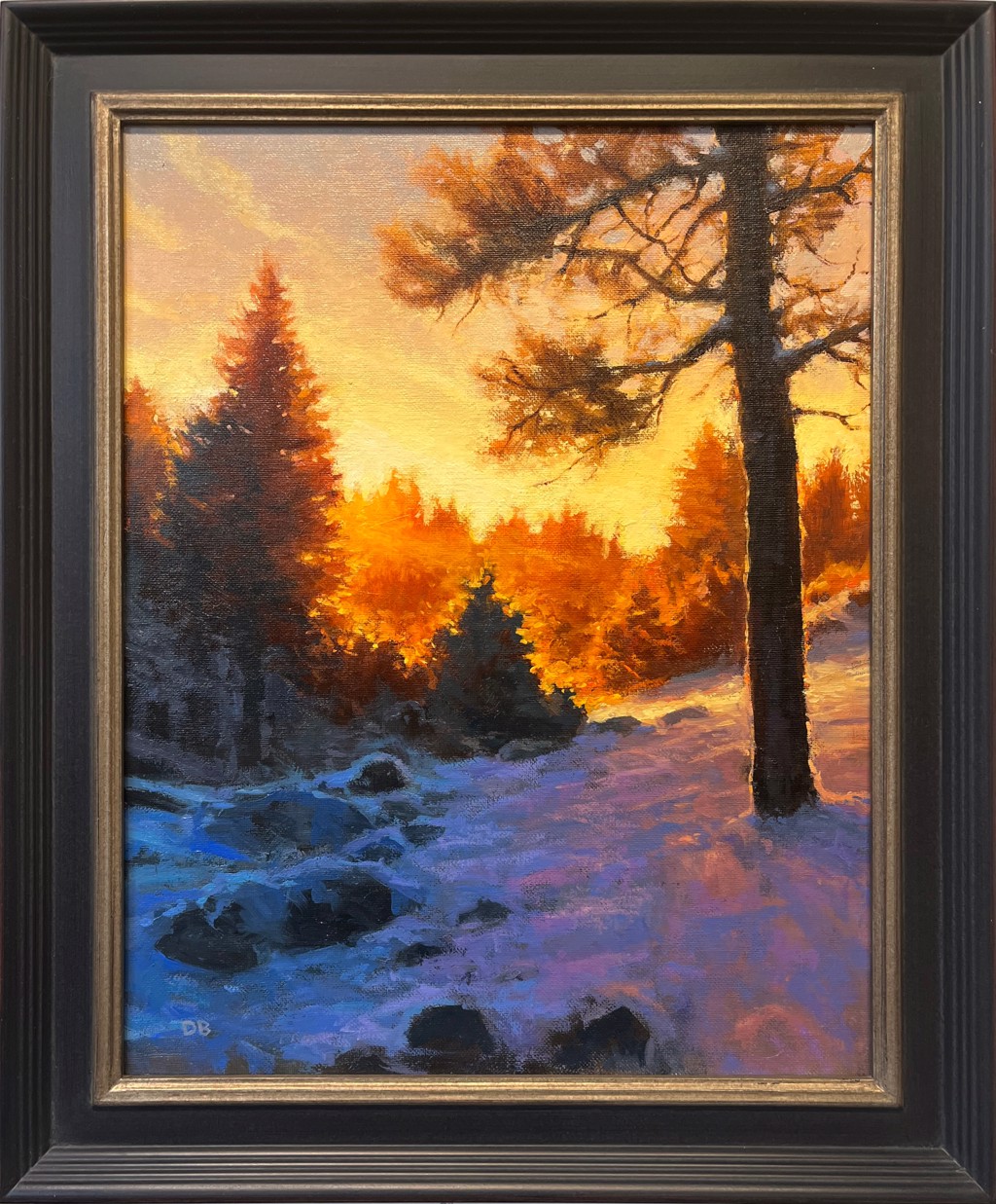 Winter Sunset by Daniel Bailey