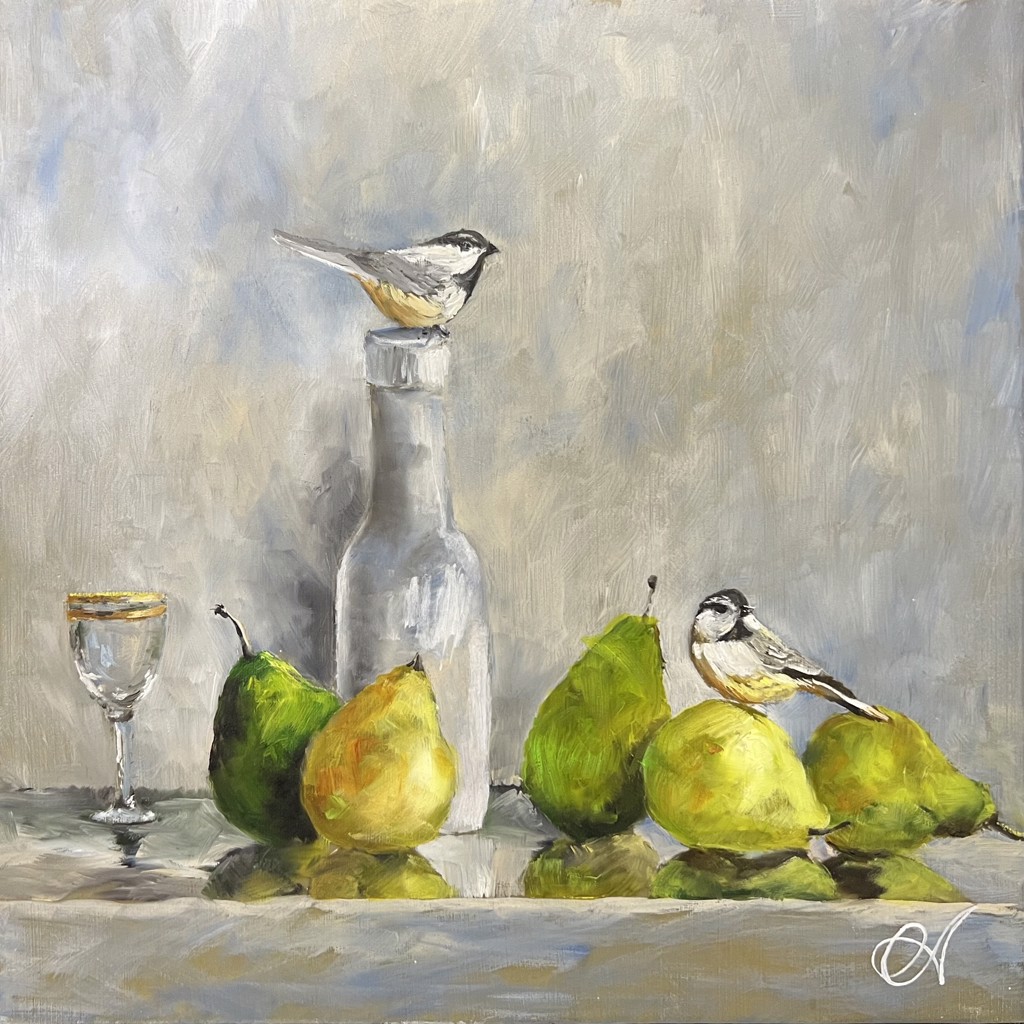 CHICKADEES by Arlene Herich
