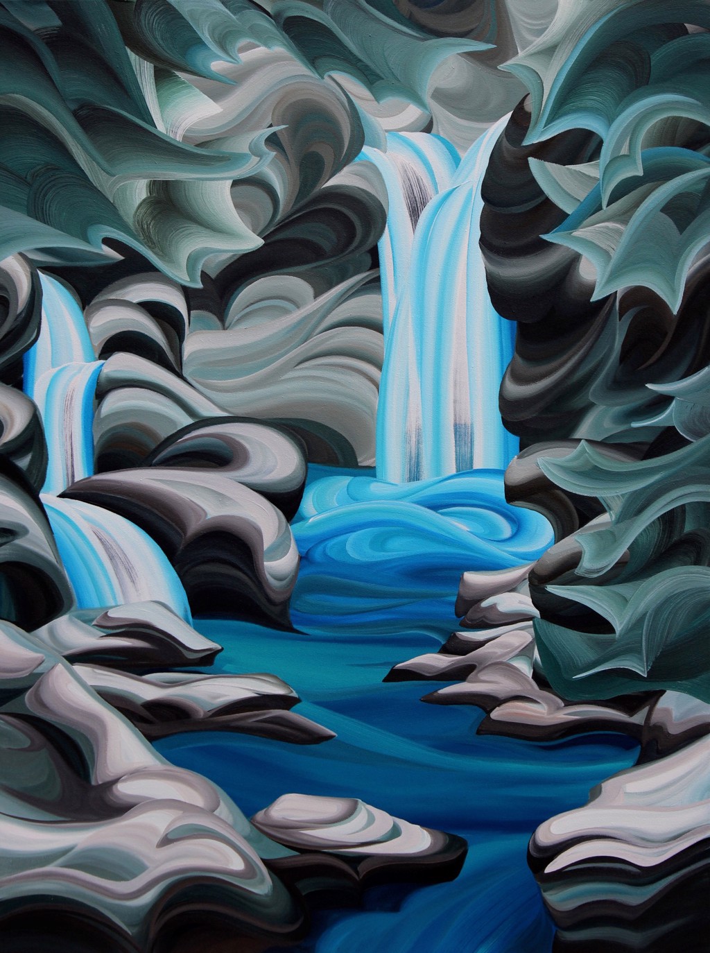 Mamquam Falls by TESS PAUL