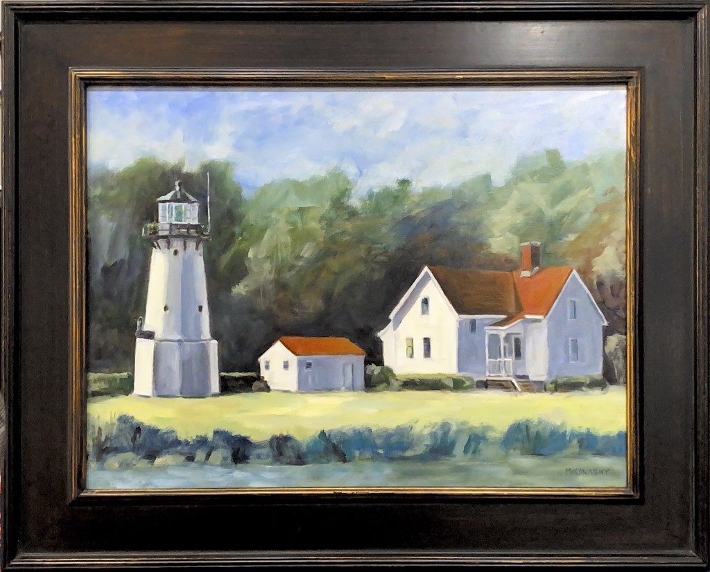 Warwick Neck Light by Joan McConaghy