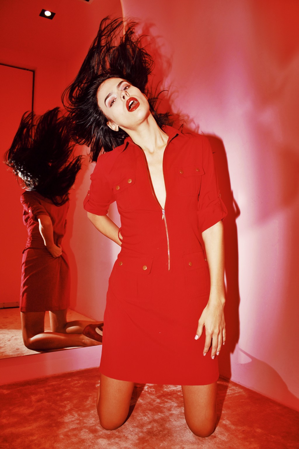 Girl in Red by Samantha Marie Spencer