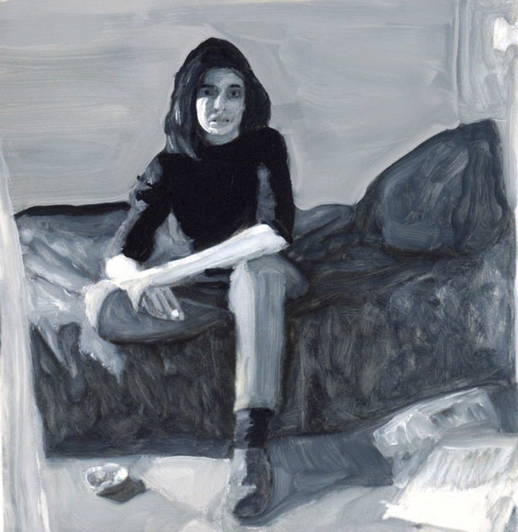 Susan Sontag in Her Bedroom by Christy Powers