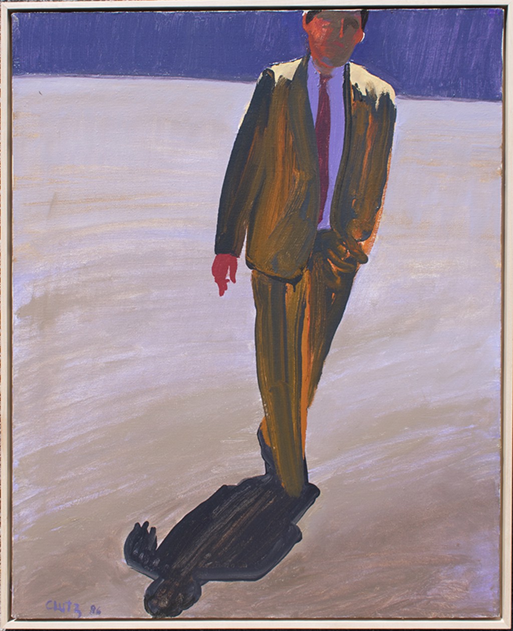 William Clutz, Brown Suit Crossing, 1986