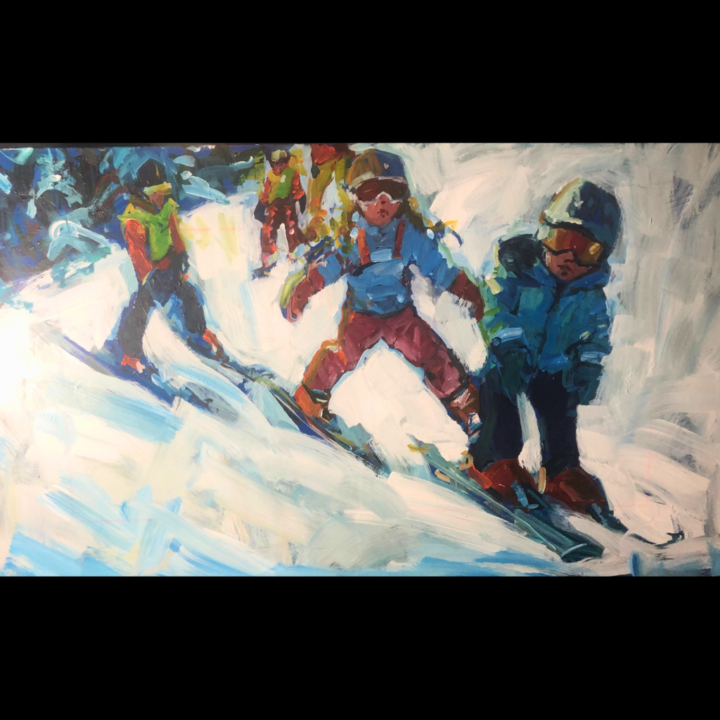 Gumdrops is an original Carl Ortman oil painting