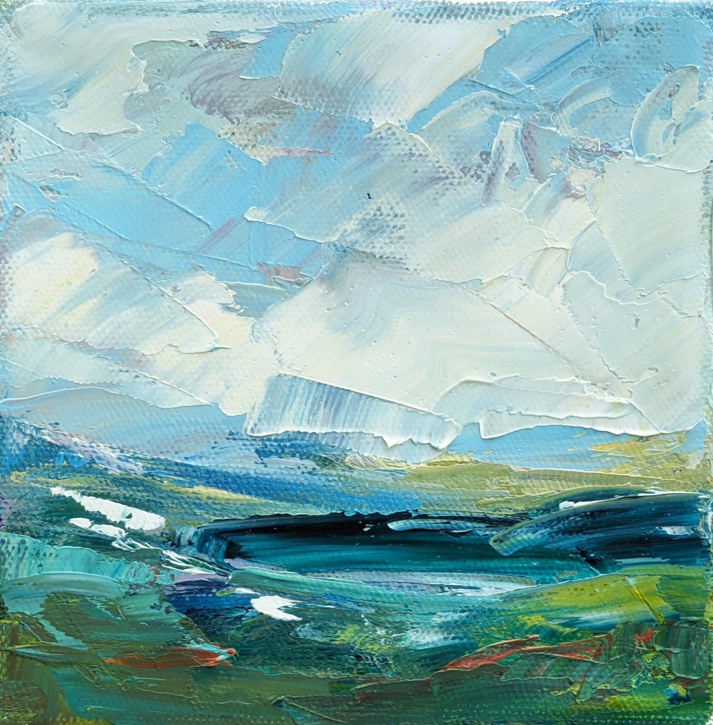 Turbulent Sea by Cindy Vener