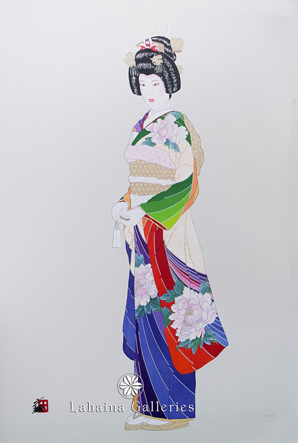 Lady Of The Rainbow by Hisashi Otsuka | Lahaina Galleries Lady Of The Rainbow by Hisashi Otsuka | Lahaina Galleries