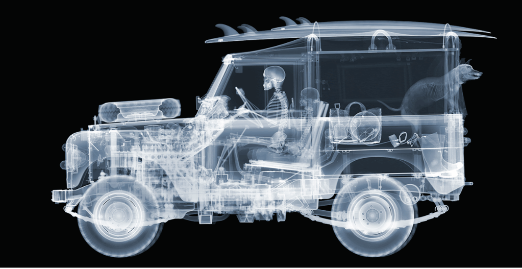 Land Rover Surfer by Nick Veasey | Quidley & Company