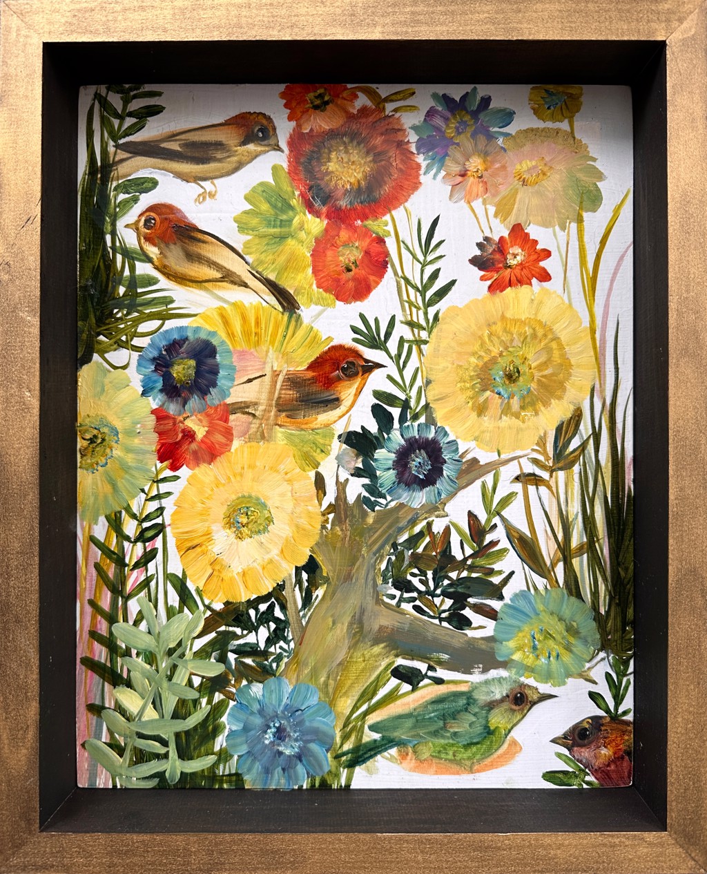 Zinnia Garden Series by Diane Kilgore Condon | Art & Light Gallery
