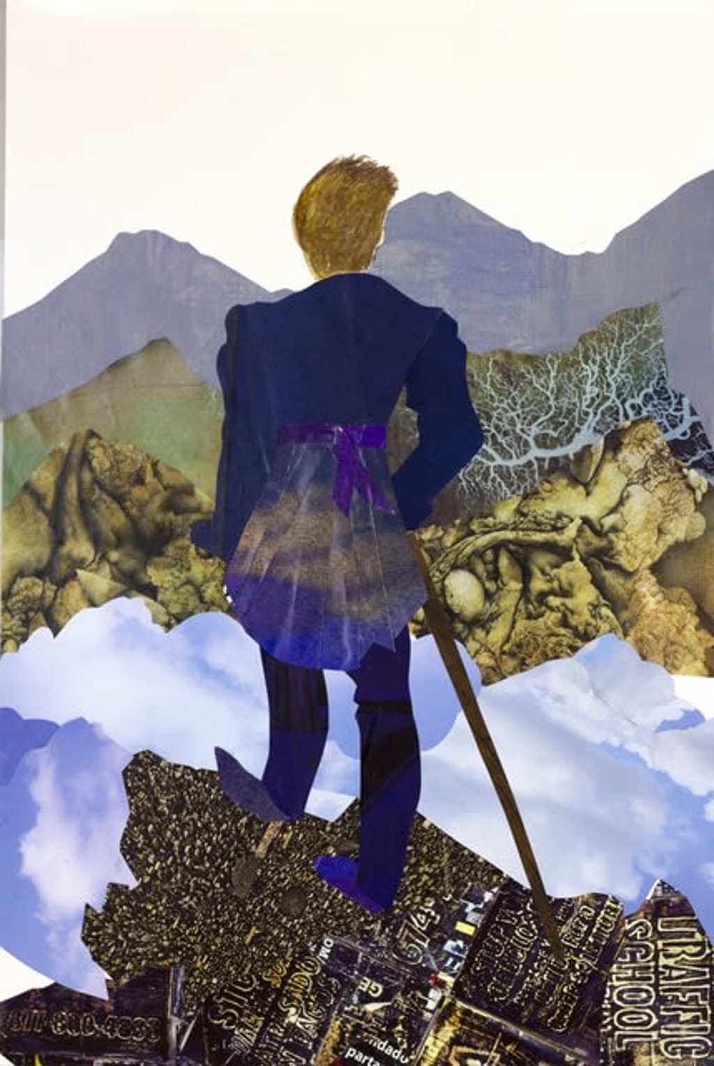 Dèuè Mòn, Gen Mòn (Behind mountains , more montains) by Silvana Soriano