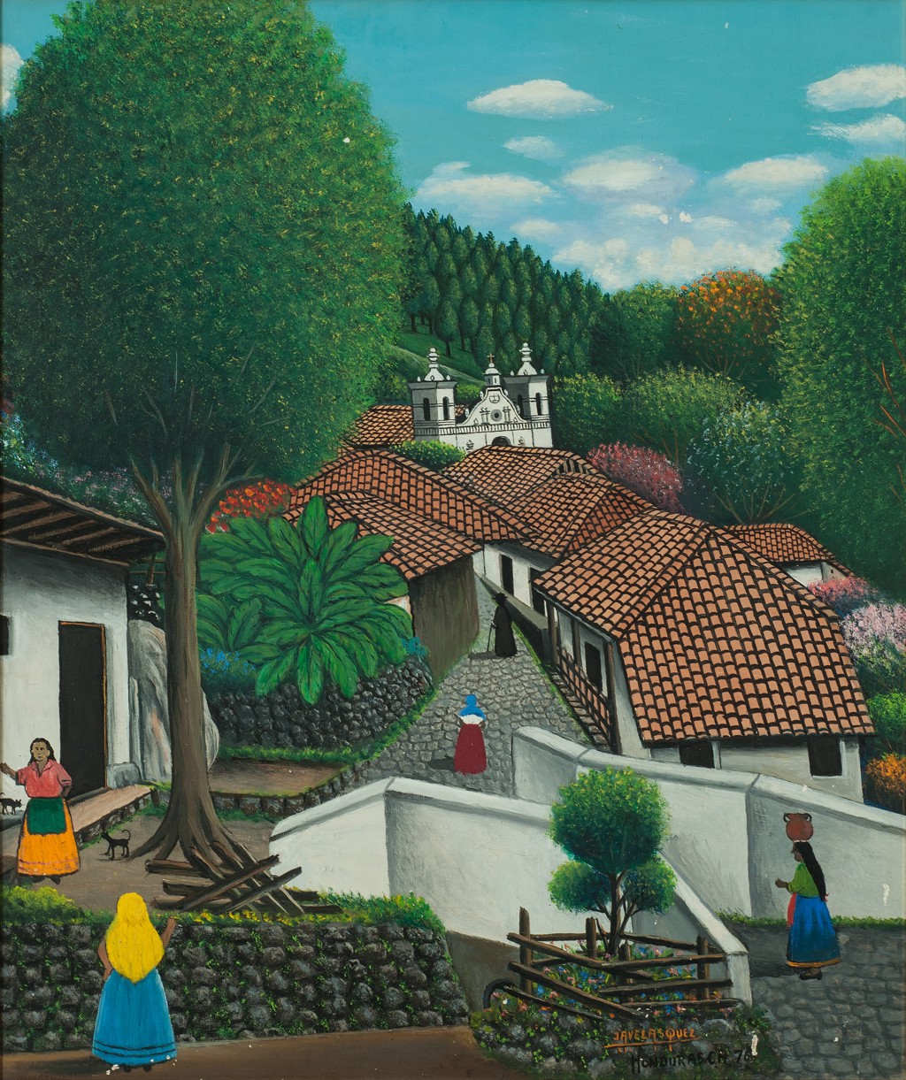 Village Cathedral #1-6-91GSN by Jose Antonio Velasquez | Myriam