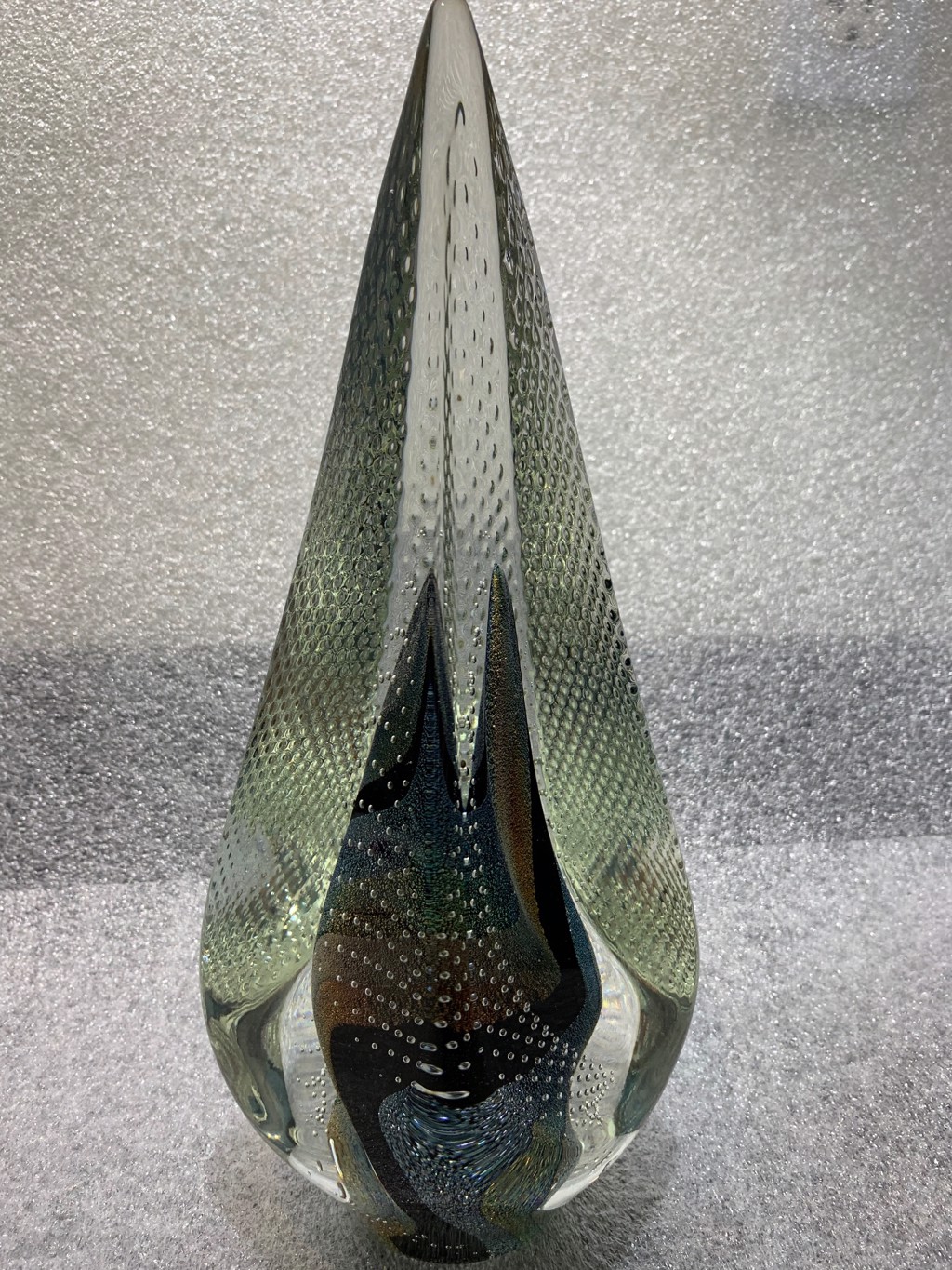 Dichroic Tetra (Copper/Silver/Black) by Scott Hartley