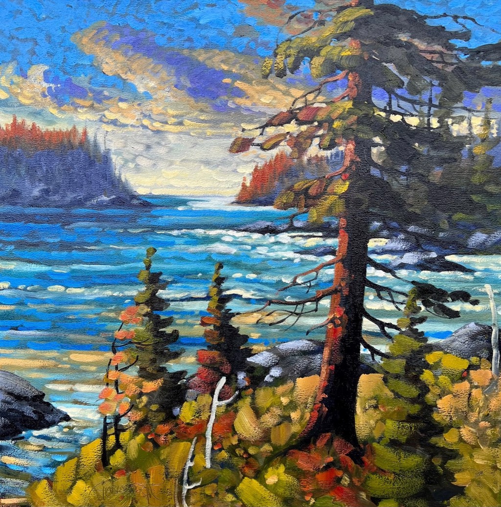 Gentle Breezes, Near Tofino by ROD CHARLESWORTH