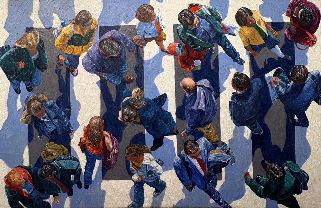 Pedestrians 196 by Jim Zwadlo | Eisenhauer Gallery