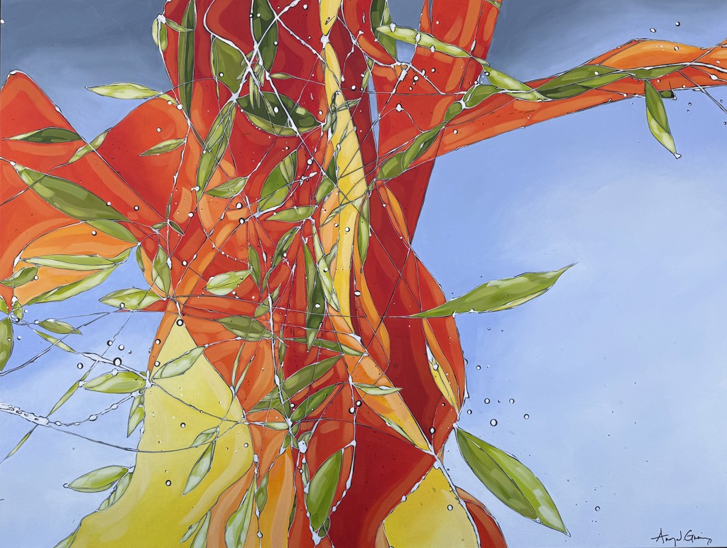 Growing Pretty by Amy Greving | Synchronicity Art Gallery