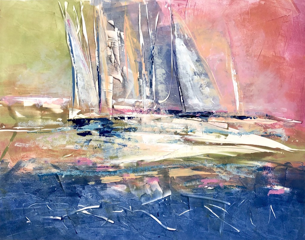 Rainbow Regatta by Susan Colwell