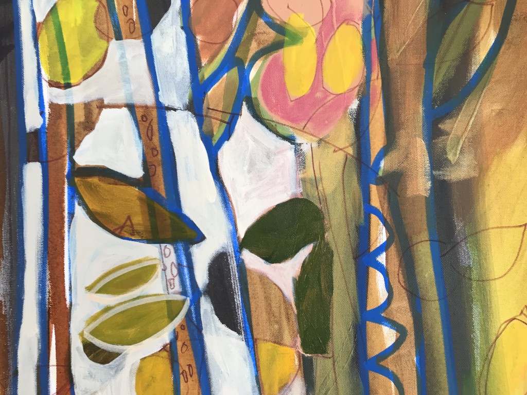 Ladder Back Chair in the Orangery by Rachael Van Dyke