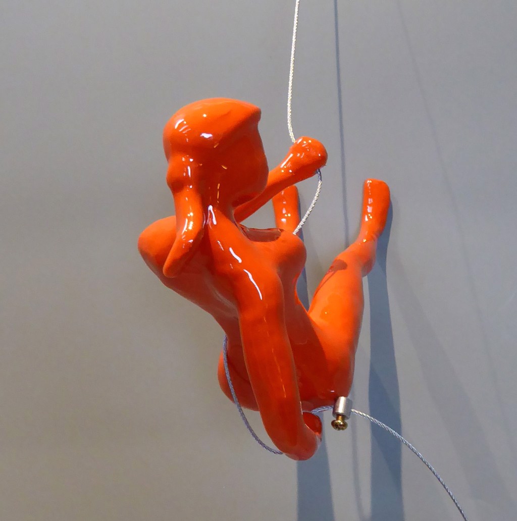 Female Climber 18G ~ Position 18 (shown) in color Orange (shown) by Ancizar Marin