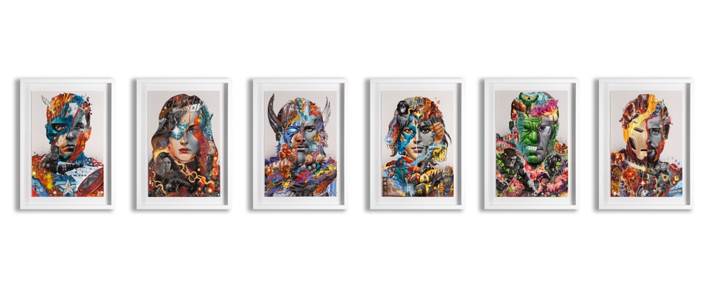 The Avengers (set) by Tristan Eaton