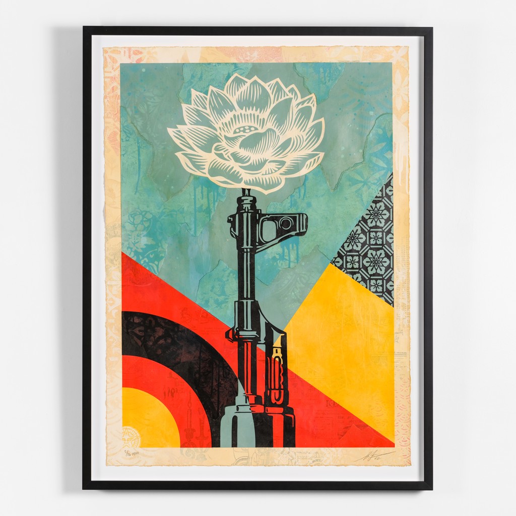 AK-47 Lotus by Shepard Fairey / Limited editions