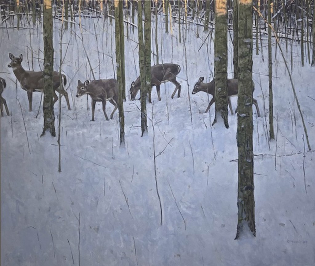 Ushering in the Evening by Ron Kingswood