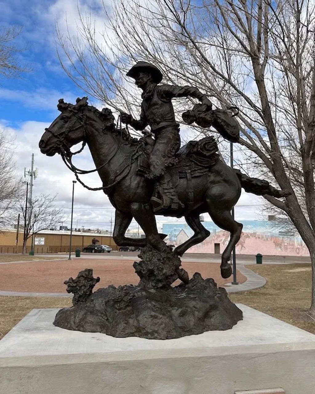 Hashknife Pony Express Monument by Scott Rogers | Sage Creek Gallery