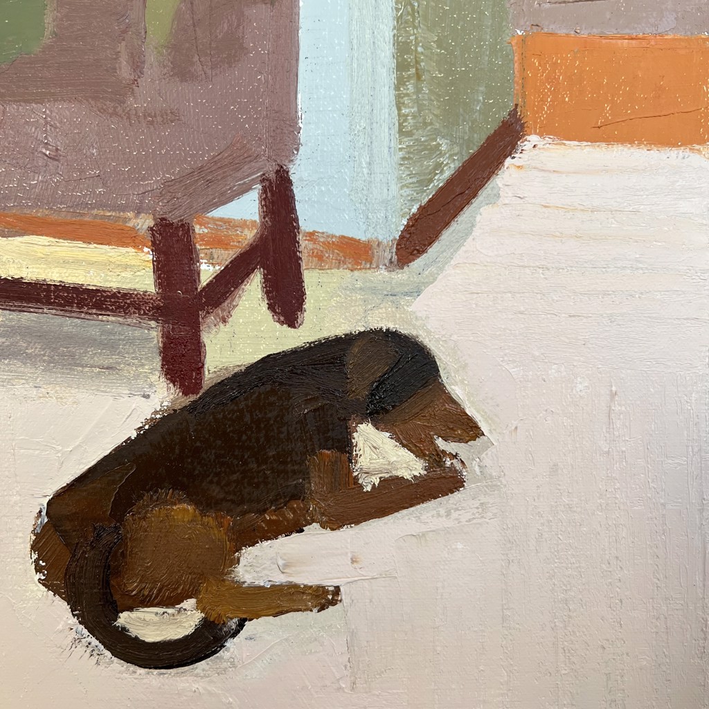 Boy and Dog by Benjamin Frederick