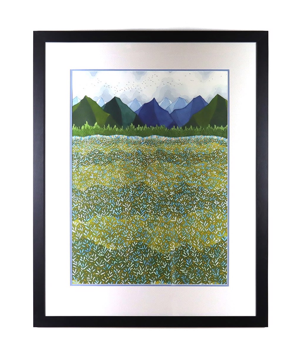 アートジャンキー Floral Kumara CANDIE BOLTON Huntington Gardens - Lavender Fabrics | Schumacher