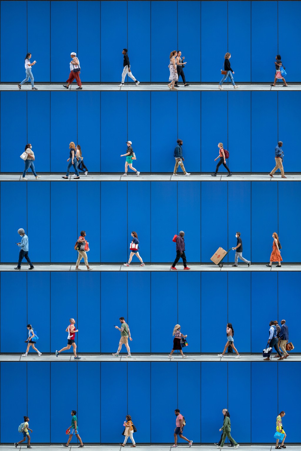Time Lapse. Hoyt Street, Downtown Brooklyn, NYC by Xan Padron