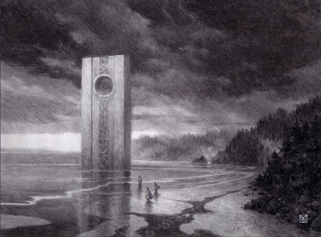 The Portal - Preliminary Sketch by Christophe Vacher