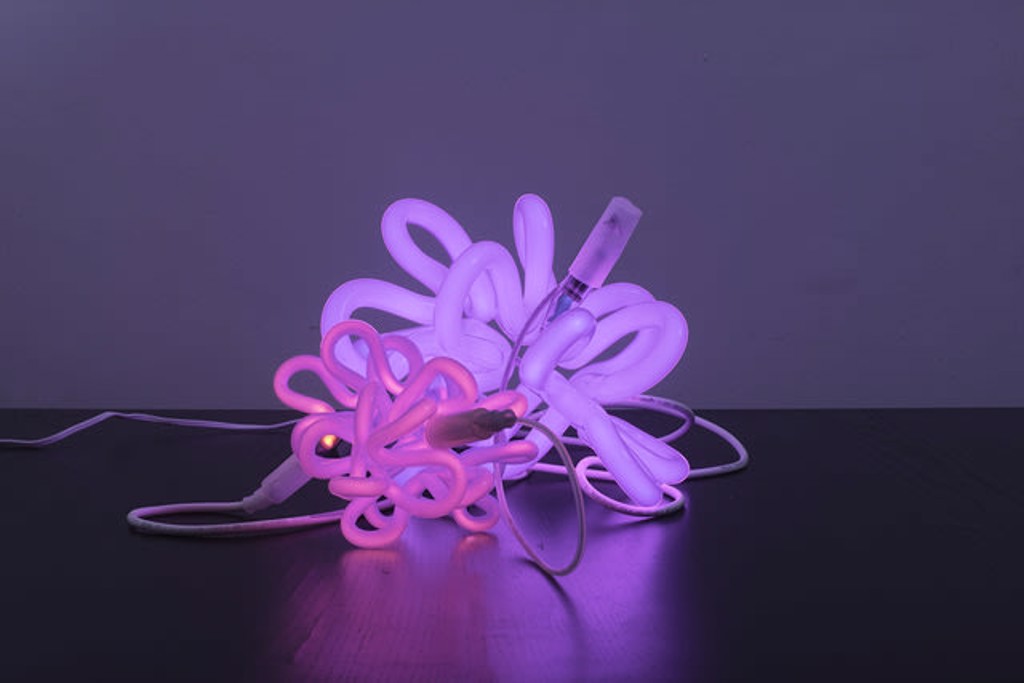 Large Purple Tangle by James Akers