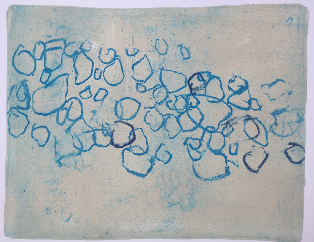 Ice Floes 1, The Arctic Circle by Rachael Van Dyke