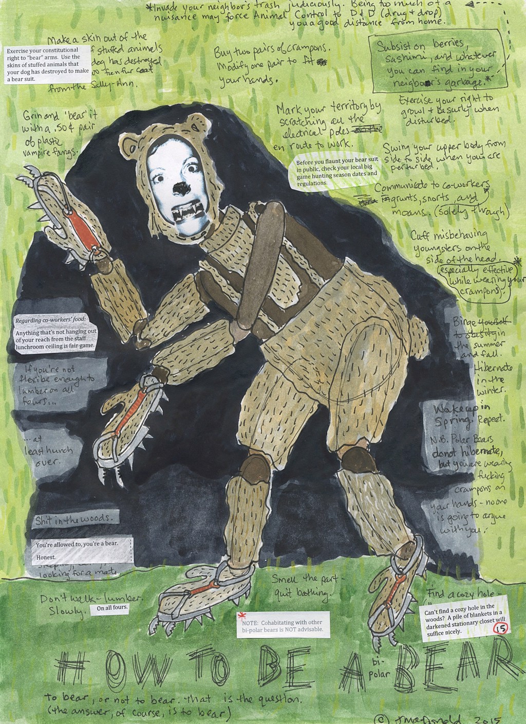 How to Be a BiPolar Bear by Jody MacDonald