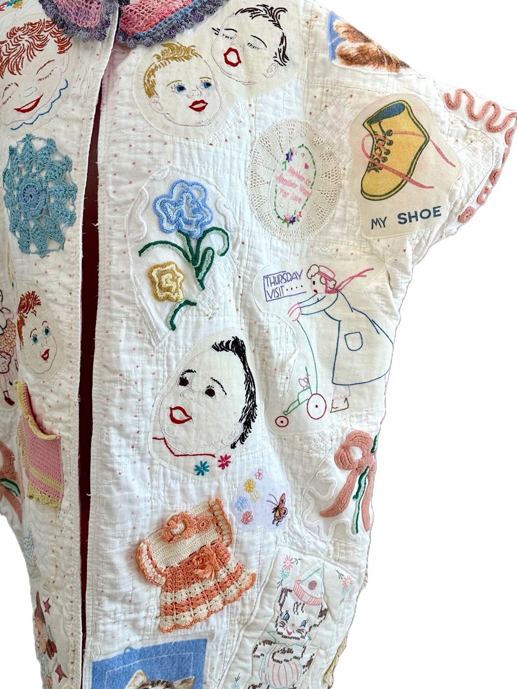 Mom Chore Coat by Joan Wheeler
