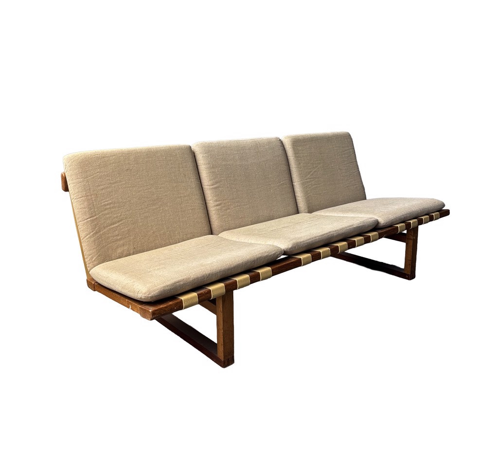 Model 211 Three Seats Sofa for Fredericia Stolefabrik by Børge