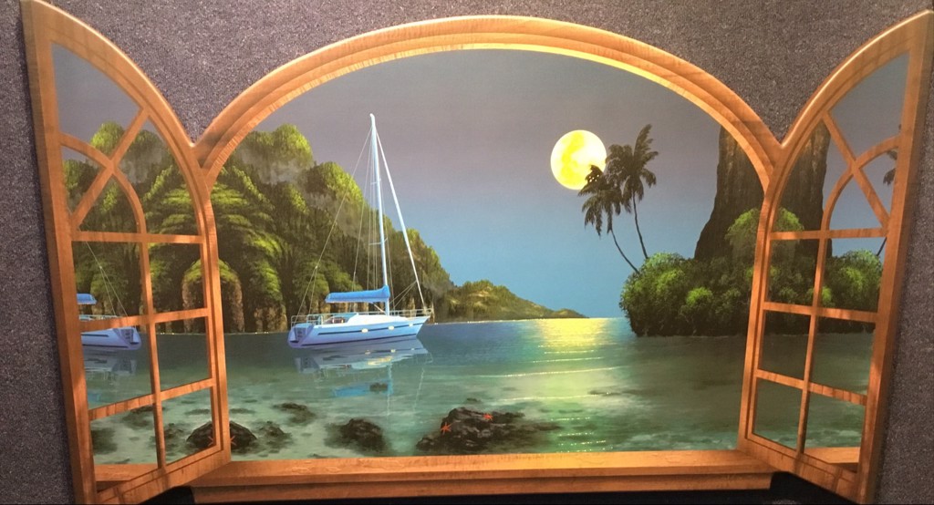 By The Moon by David Miller | Bill Wyland Galleries Lahaina LLC