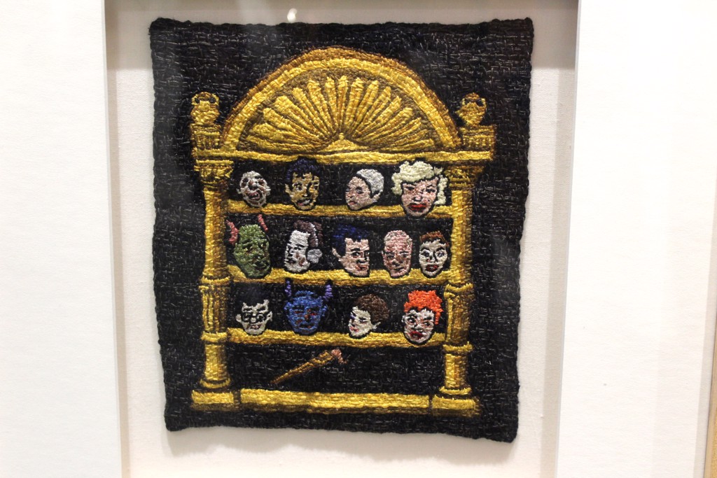 Abacus of Masks of the Fifties by Rob Watt