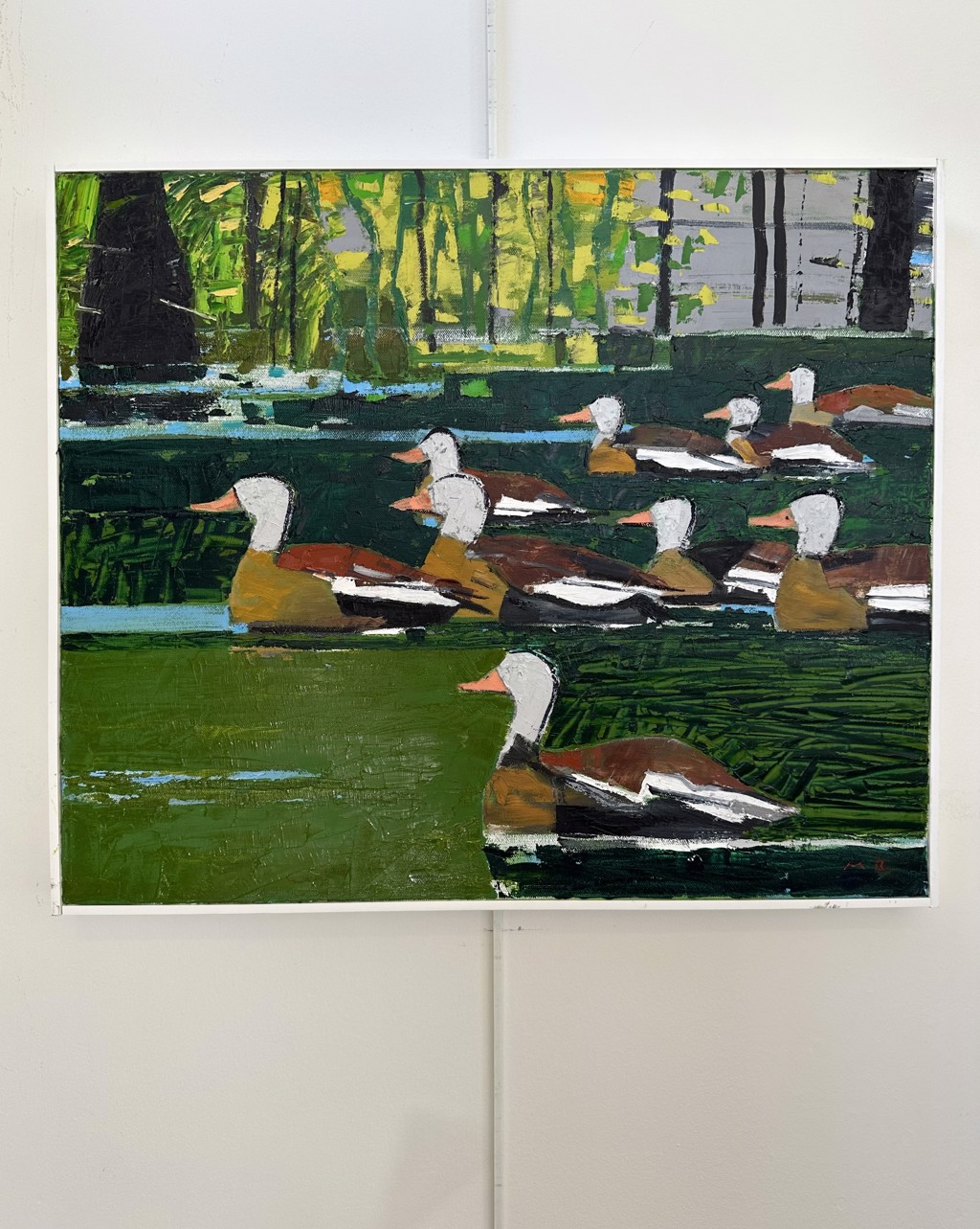 Nine Blind Ducks by Mac Ball