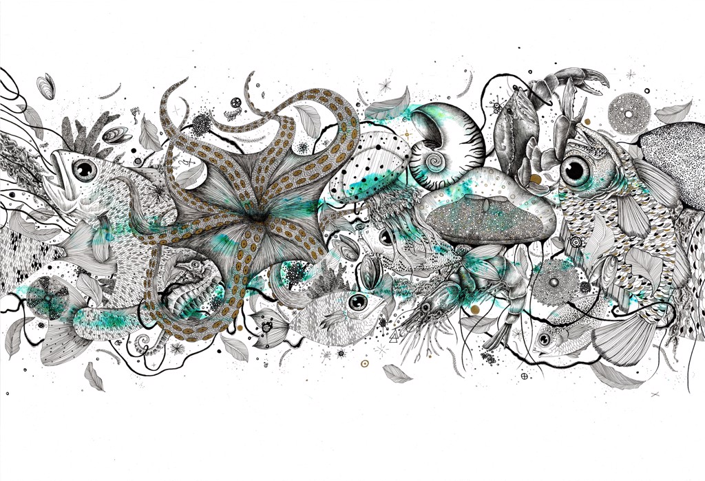 Liquid Universe I by Giulia Ronchetti