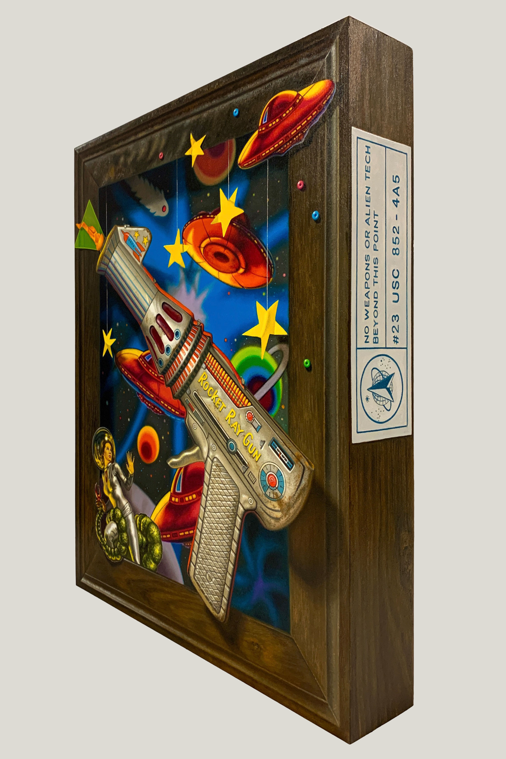 Rocket Ray Gun by Natalie Featherston