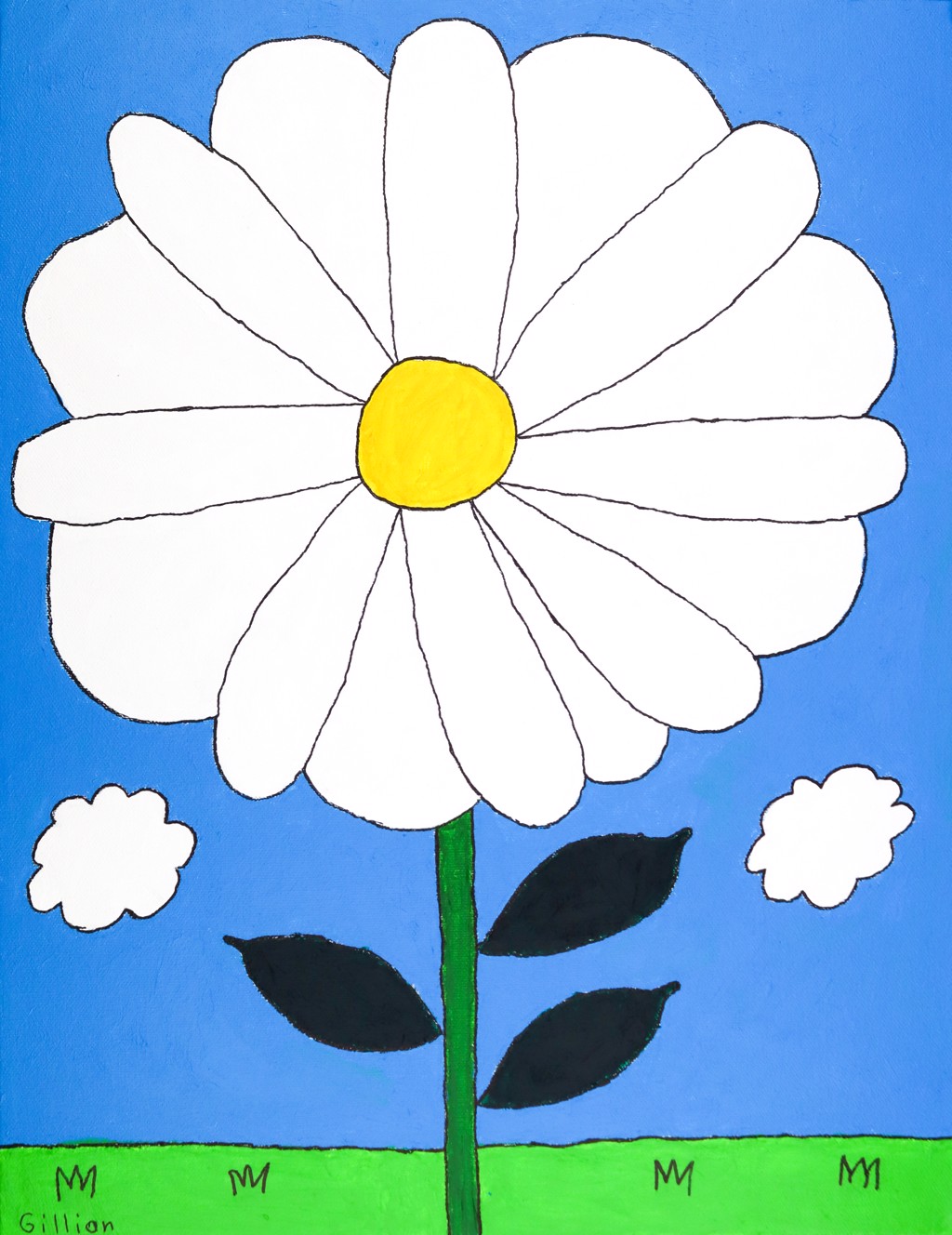 The Beautiful Daisy (FRAMED) by Gillian Patterson | Art Enables