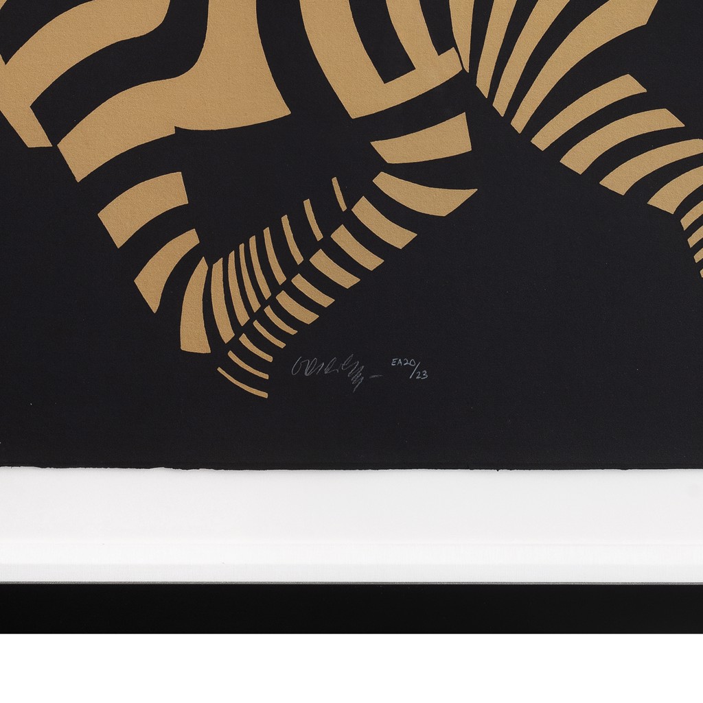 Zebra Print 3 by Victor Vasarely | West Chelsea Contemporary